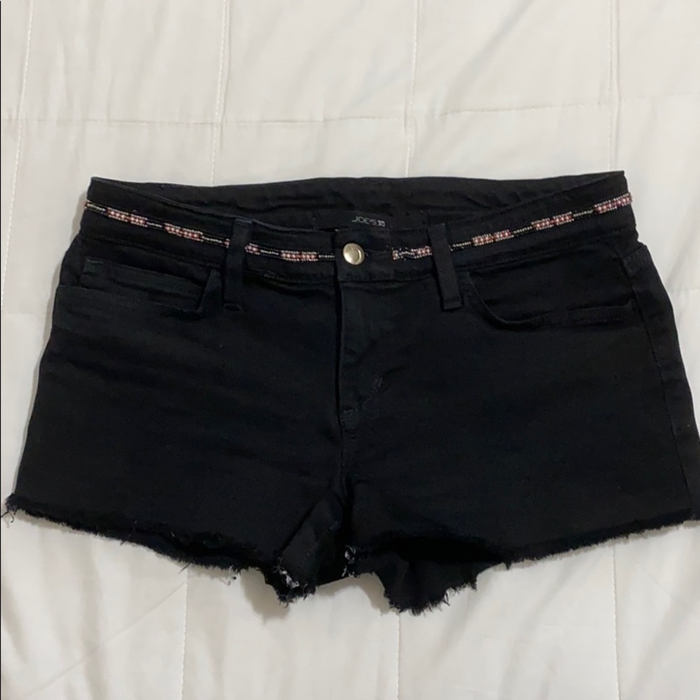 Joes black Jean shorts